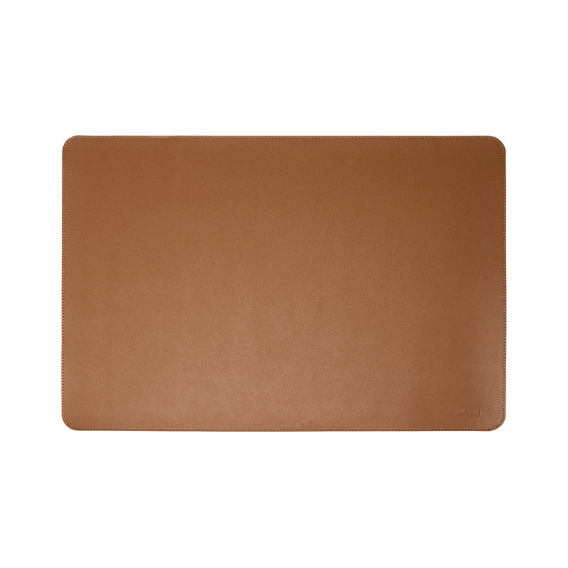 NARA Ground brown leather cork desk mat