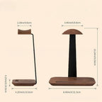 NARA Rest walnut headphone stand dimensions