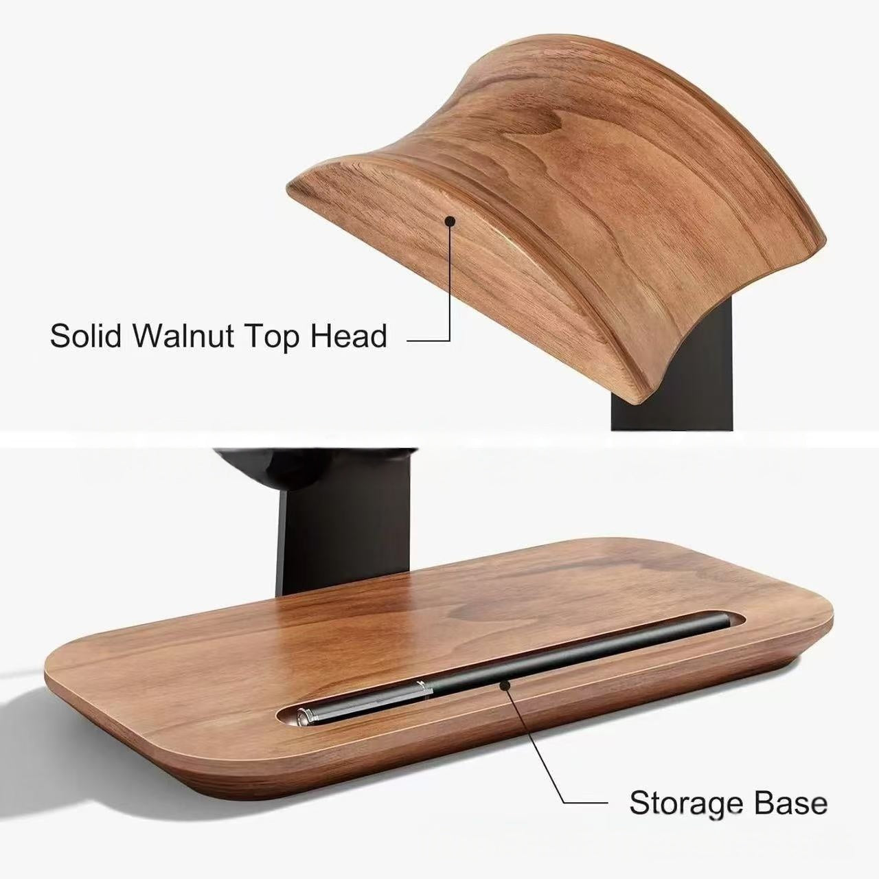 NARA Rest walnut rest and storage base