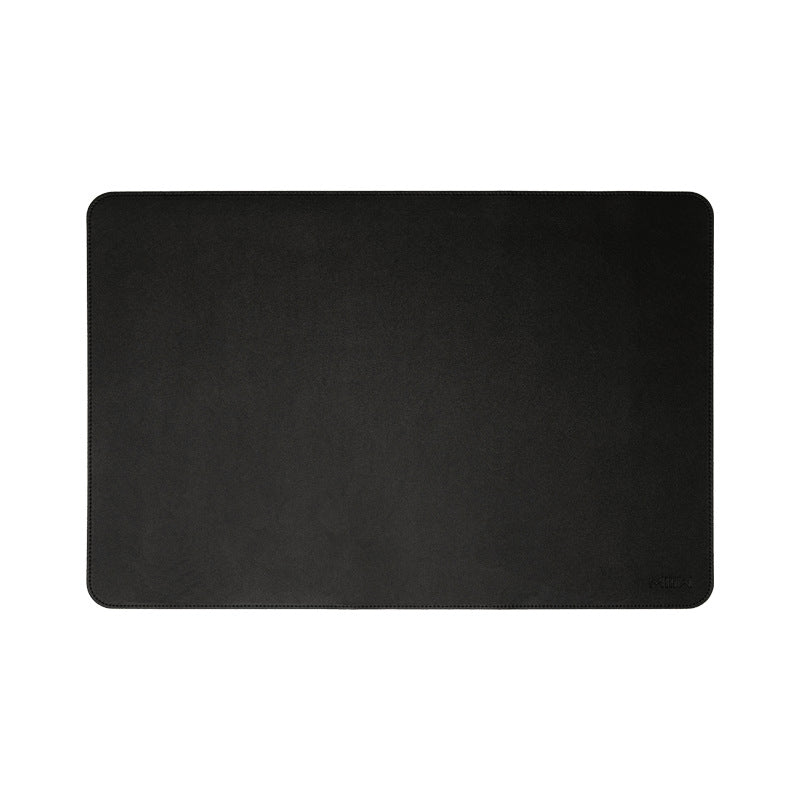 NARA Ground black leather cork desk mat, medium