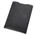 Black laptop sleeve, original supplier product view